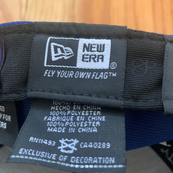 Authentic Blue Jays fitted baseball hat - size 7 - Picture 2 of 7